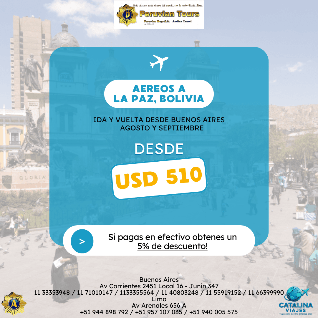 Vuelo a La Paz